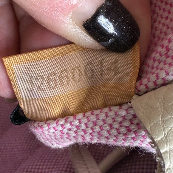 Dooney & Bourke Pebble Leather Grain Logo Lock Shoulder Bag in Bone - Picture 8 of 9